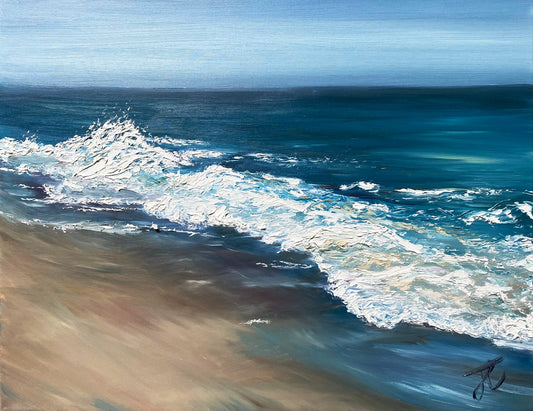 Seascape painting