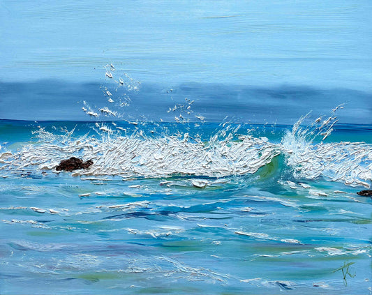 Seascape painting