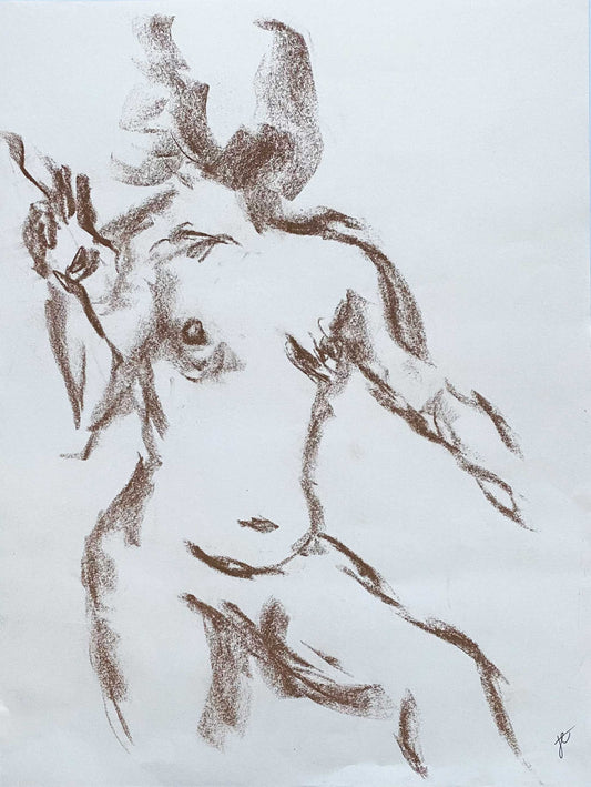 'Stars of the silver screen' – vintage life drawing